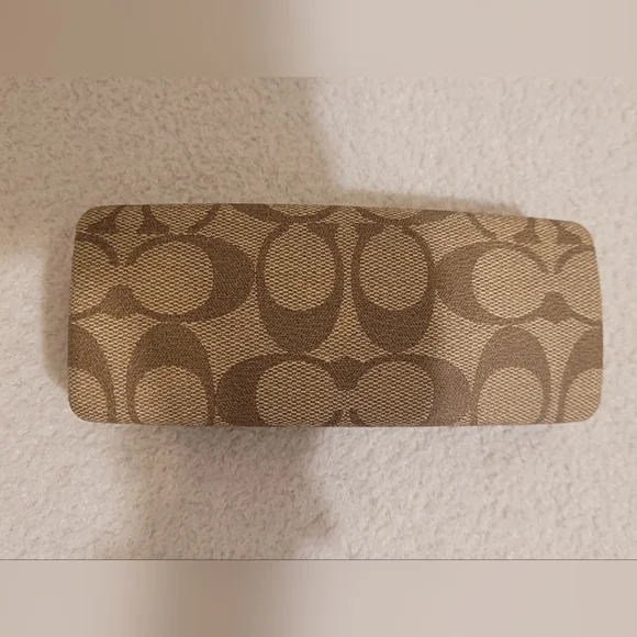 Coach Brown Eyeglass Case - Picture 2 of 4